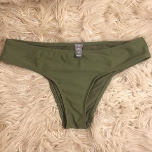Olive Green Swim Bottom